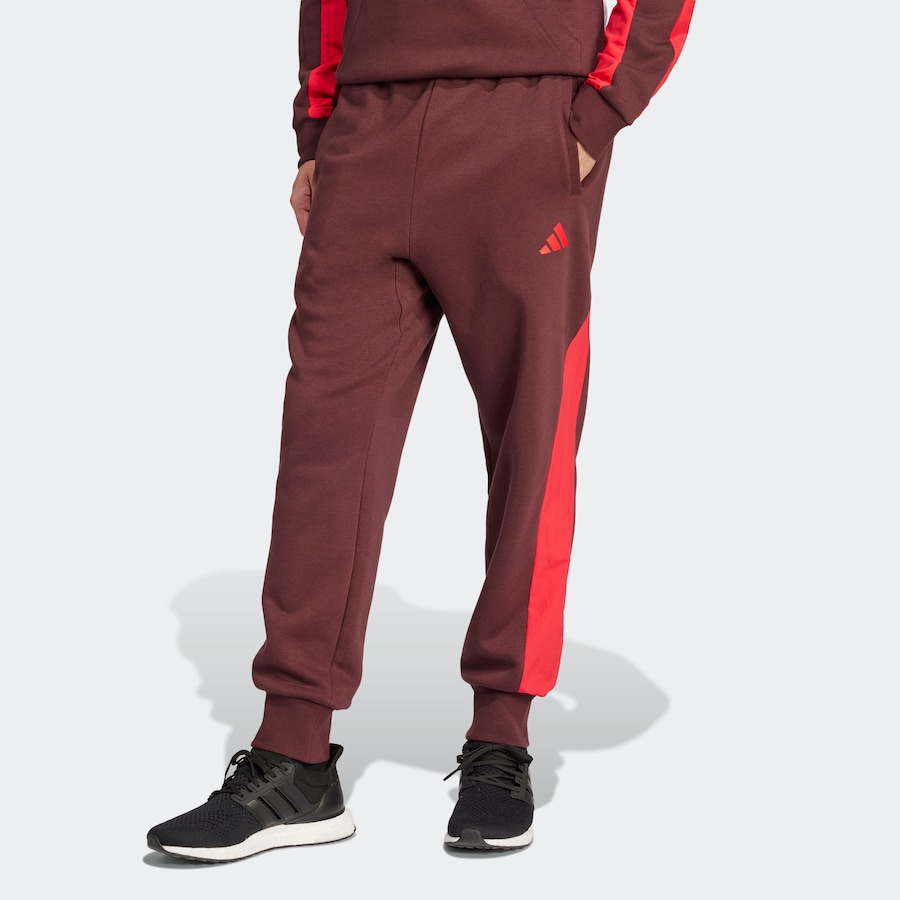 Зауженные спортивные брюки ADIDAS SPORTSWEAR Essentials, коричневый — фото 3