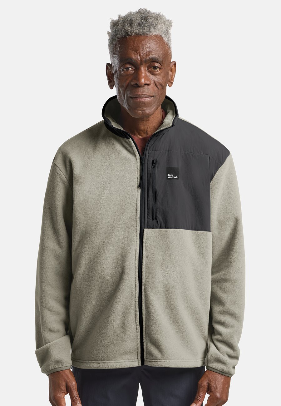 

Флисовая куртка Jack Wolfskin SUMETRO FZ M, Linen/Stone