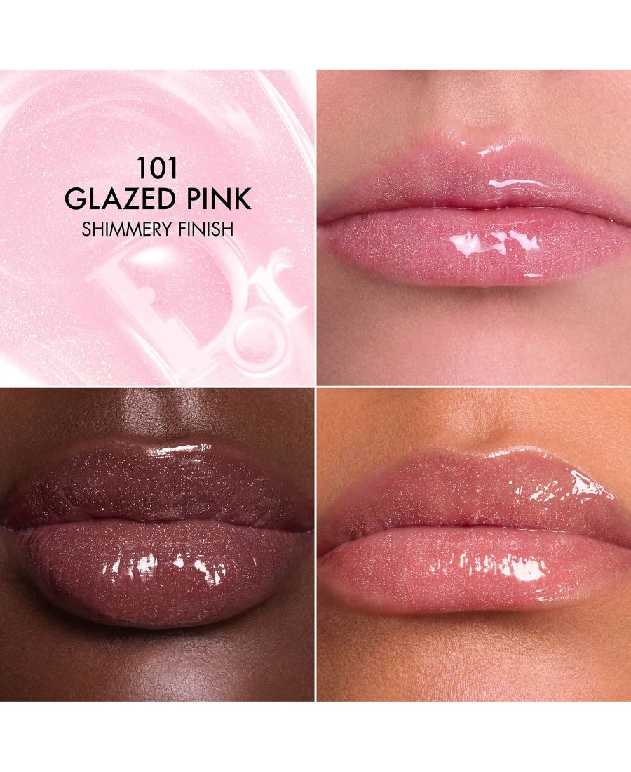 Бальзам для губ Dior Addict Lip Glow Butter, оттенок 101 Glazed Pink — фото 2