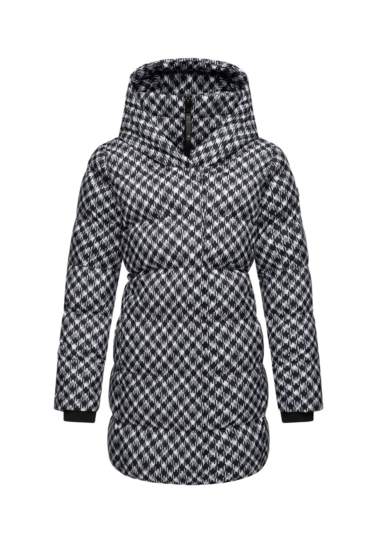 

Стеганое пальто Niara с принтом Ragwear, черный