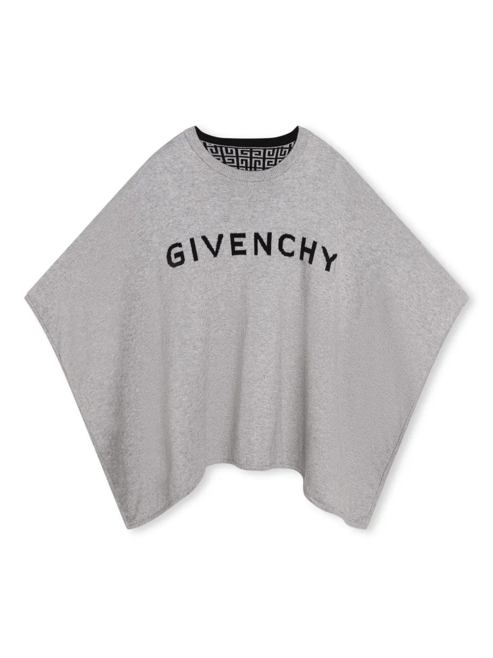 

Двусторонний кейп с логотипом 4G Givenchy Kids, серый