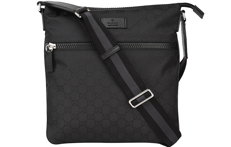 

Сумка-мессенджер GG Ssima черная GUCCI