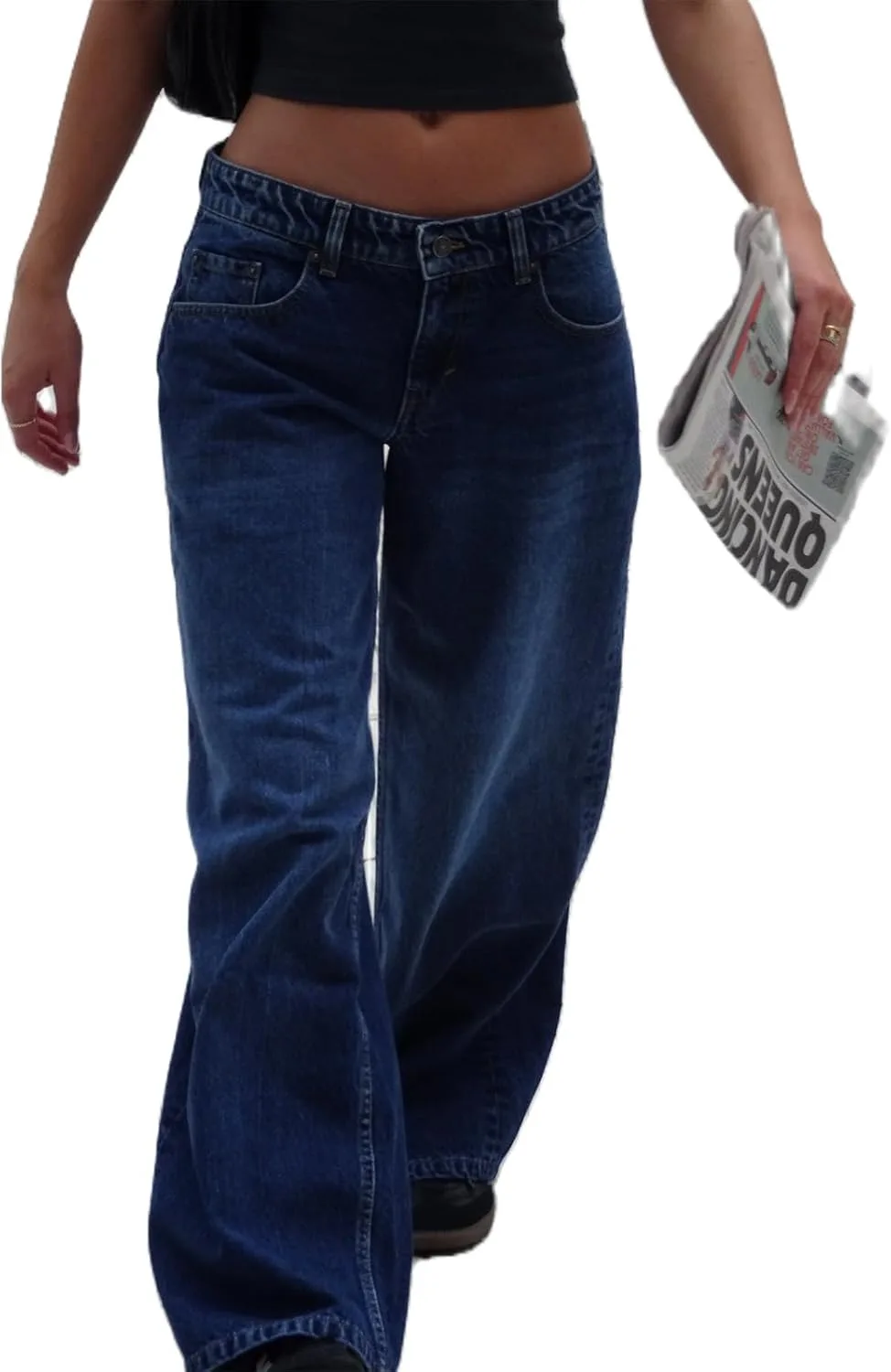 

Женские джинсы Wide Leg Casual High Waist Baggy Boyfriend Pivanzore