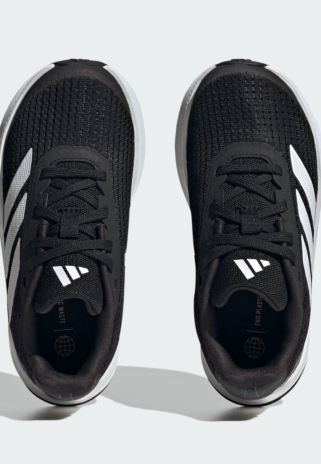 Кроссовки нейтрального цвета DURAMO SL K adidas Performance, цвет core black cloud white carbon — фото 3