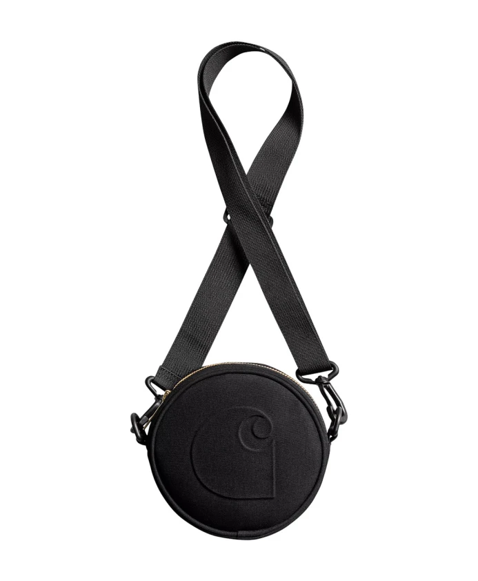 

Нейлоновая наплечная сумка с водонепроницаемой молнией Carhartt Wip, черный