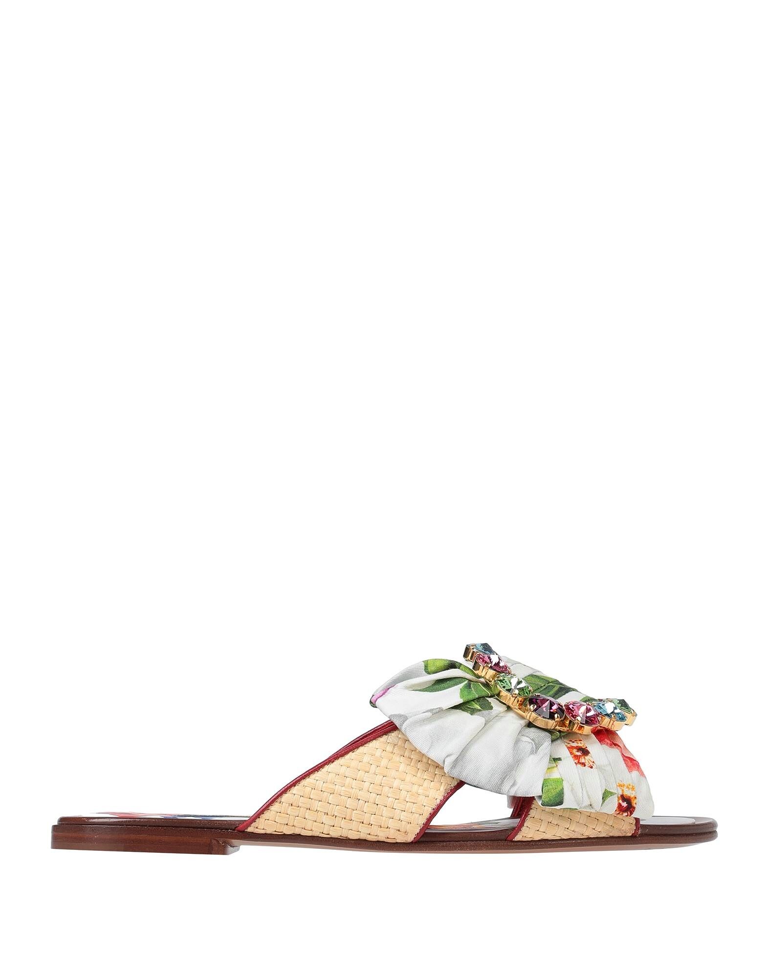 Сандалии Dolce&Gabbana, бордовый