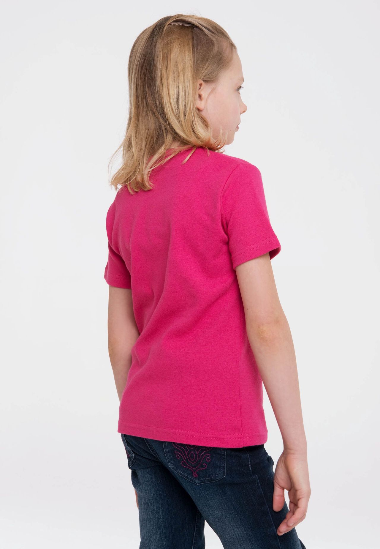 Футболка Детская Арахис - Рубашка выходного дня LOGOSHIRT, розовый — фото 4