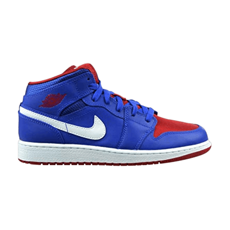 

Кроссовки Air Jordan Air Jordan 1 Retro Mid GS 'Detroit Pistons', синий
