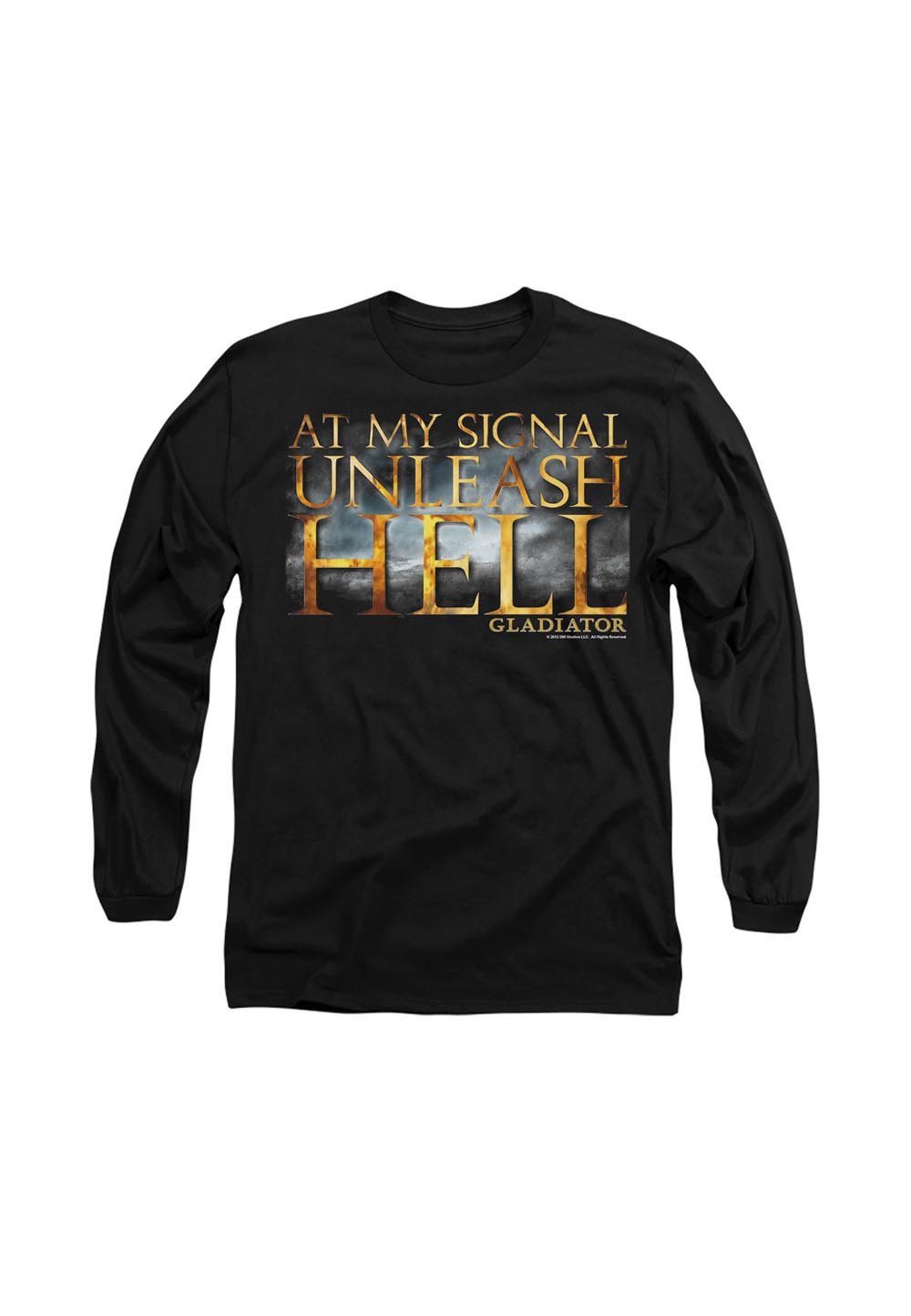 

Топ с длинными рукавами GLADIATOR UNLEASH HELL Cotton Soul, черный