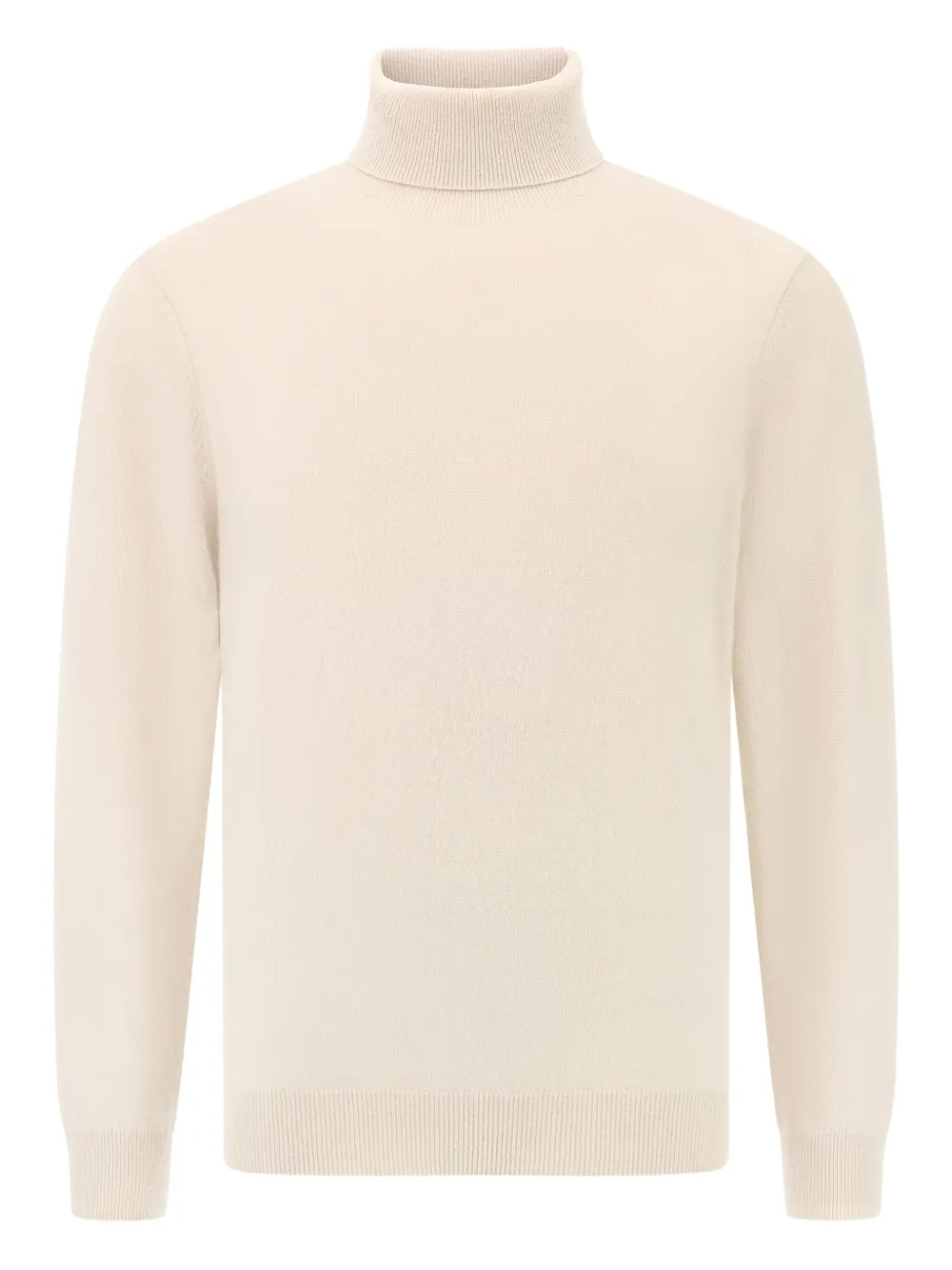 

Свитер с высоким воротником Boggi Milano, светло-бежевый