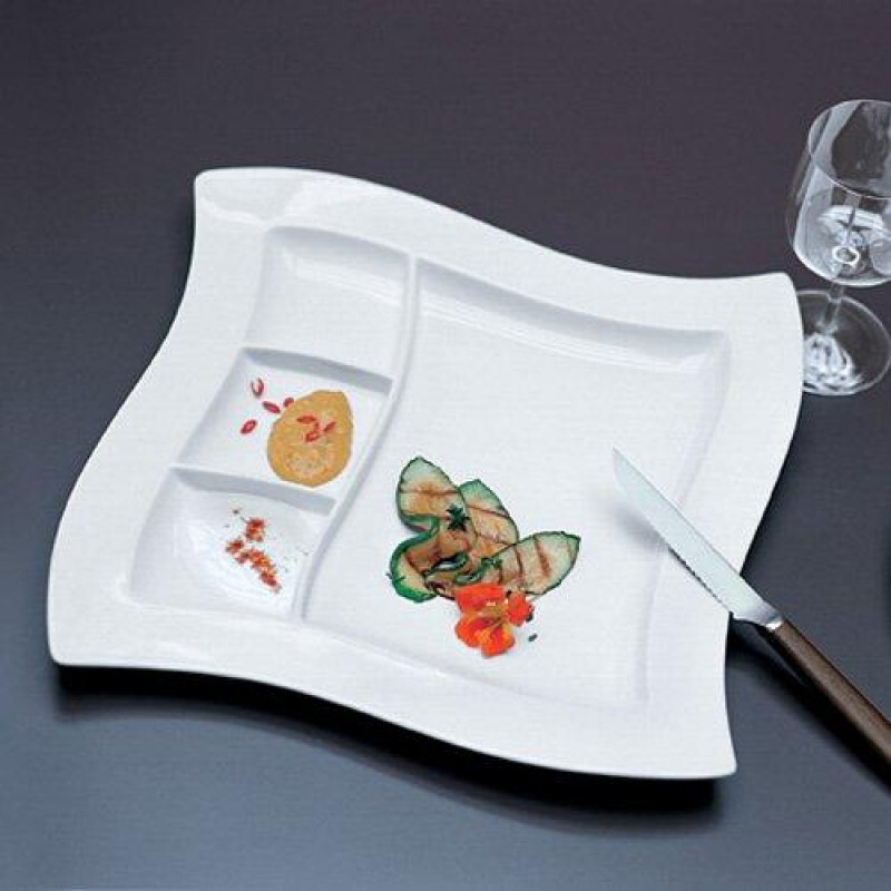 

Тарелка для гриля New Wave 27 x 27 см Villeroy & Boch, белый