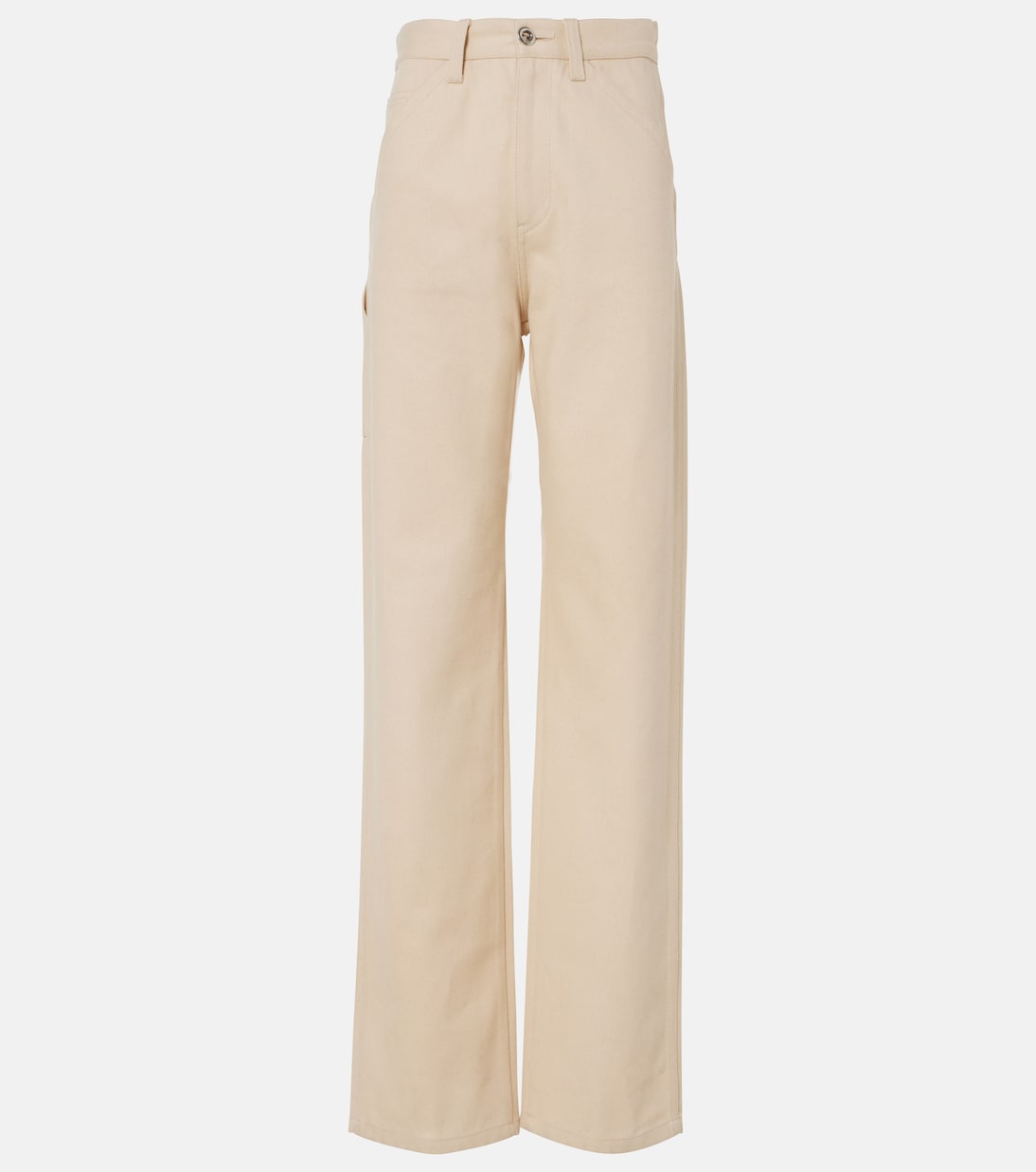 

Женские джинсы Etienne с высокой посадкой и широкими штанинами Loro Piana, Mild Sand