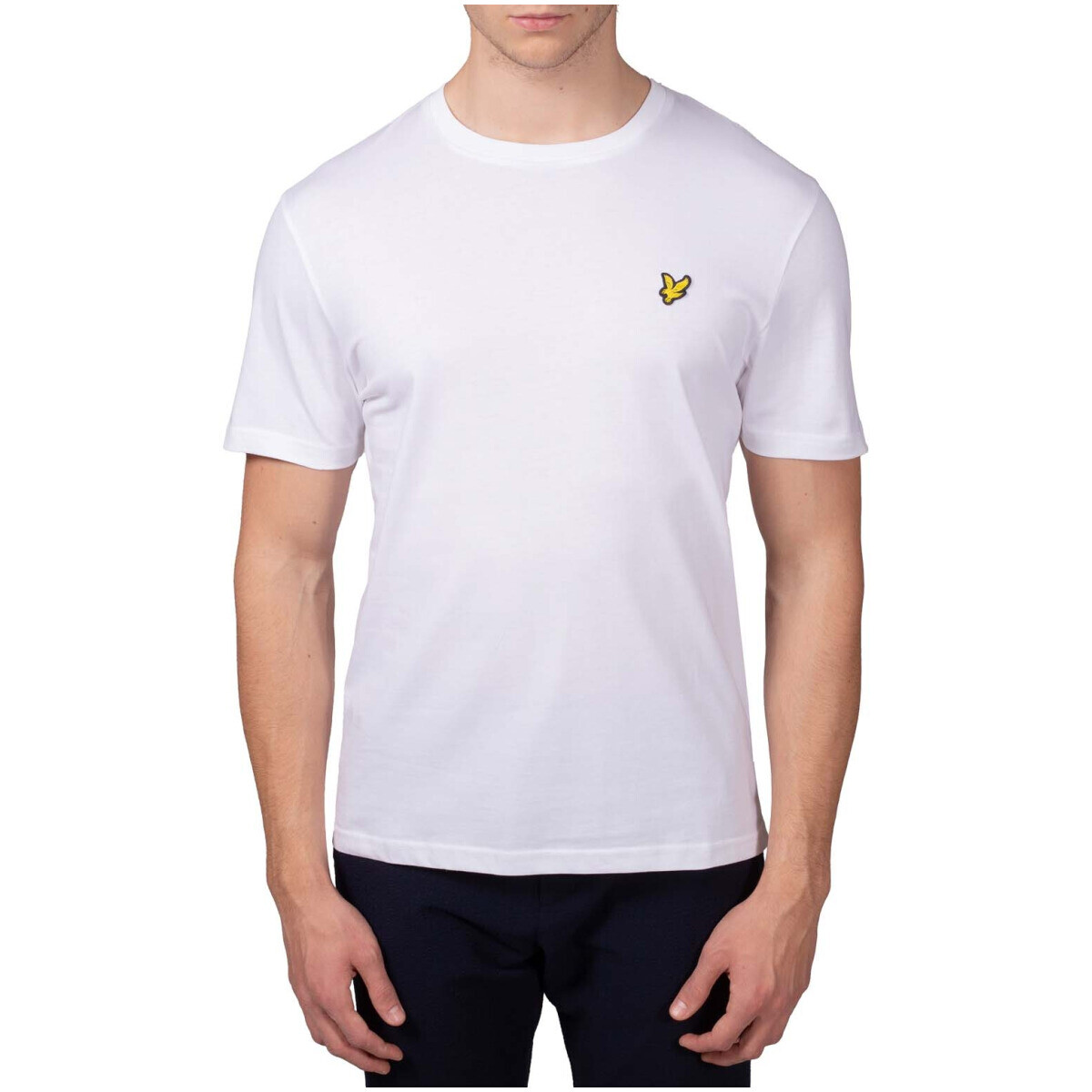

Футболка мужская Lyle & Scott с принтом на спине, белый