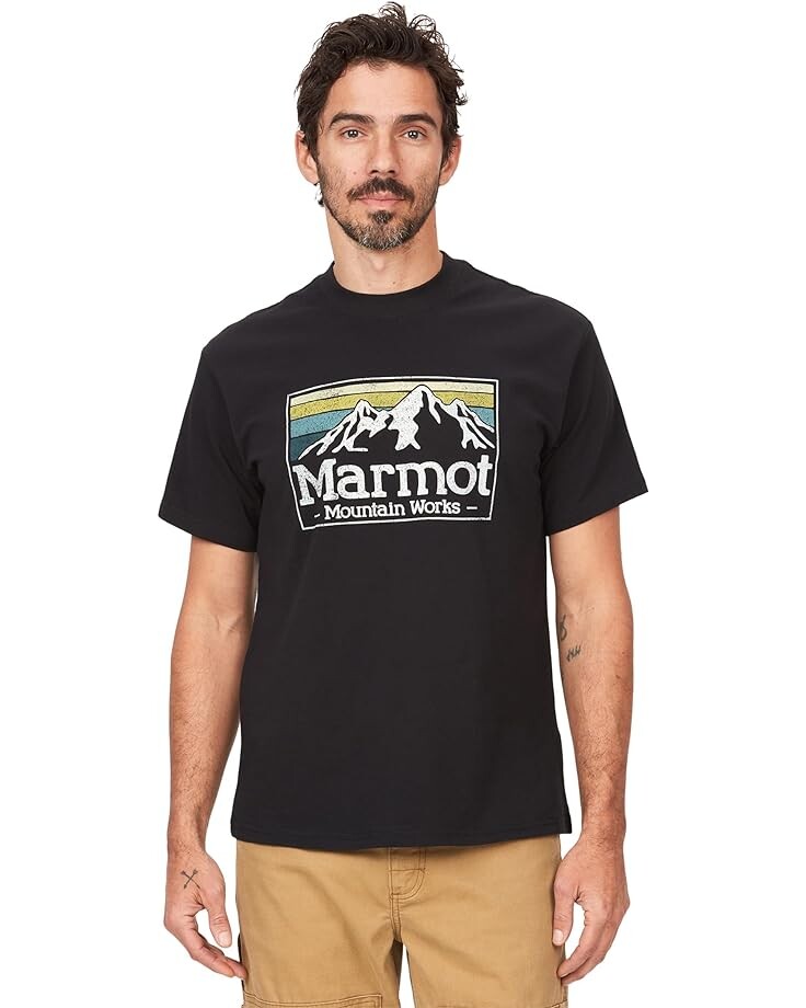 

Футболка Marmot MMW Gradient, черный