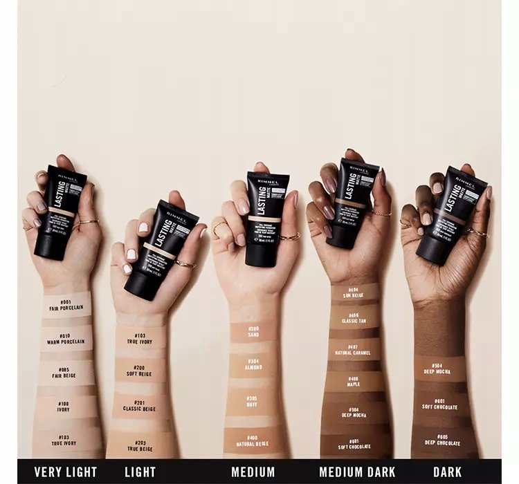 Rimmel Lasting Matte 408 тональный крем с эффектом кленового лица 30 мл Inna marka — фото 3