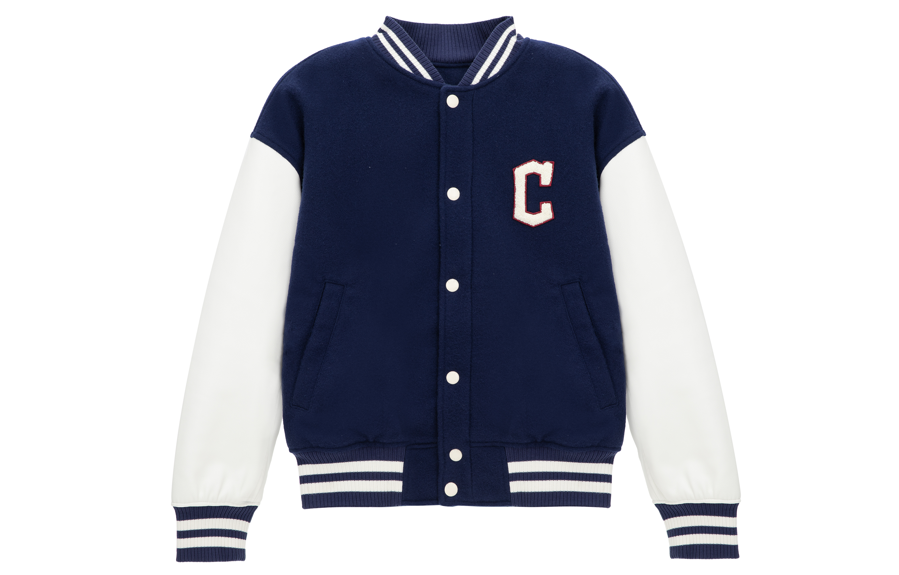 

MLB Бейсбольная куртка унисекс темно-синяя, Navy Blue
