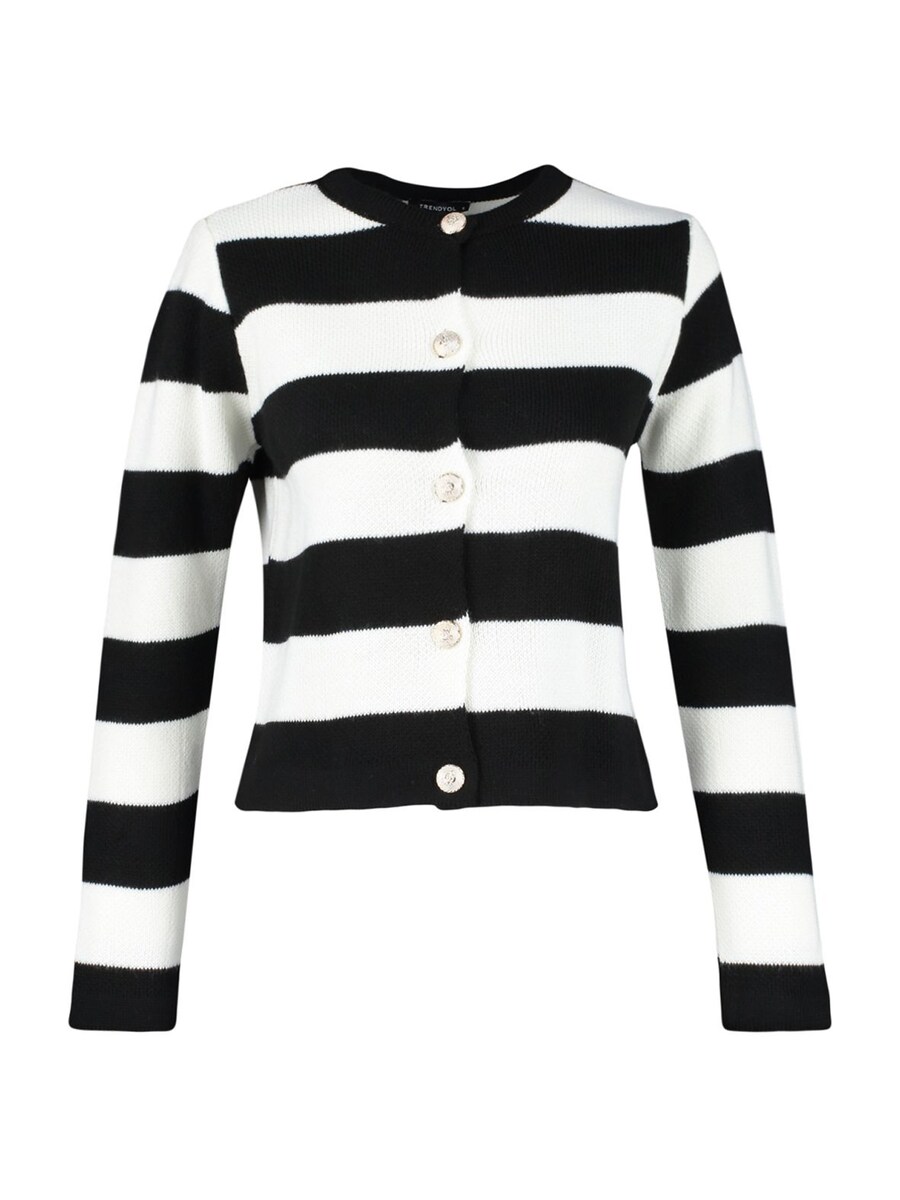 

Вязаный кардиган Trendyol, Ecru