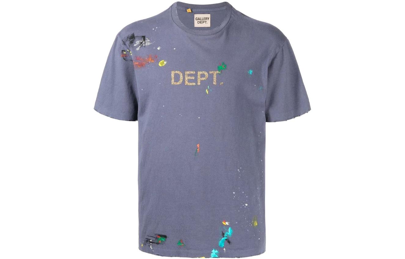 

Футболка мужская синяя Gallery Dept