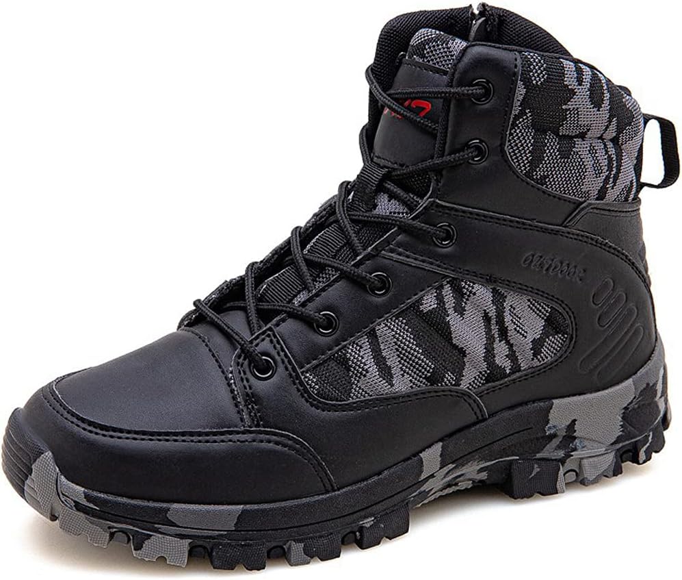 

Мужские водонепроницаемые походные ботинки hongrenamz с высоким голенищем, Camouflage EU39