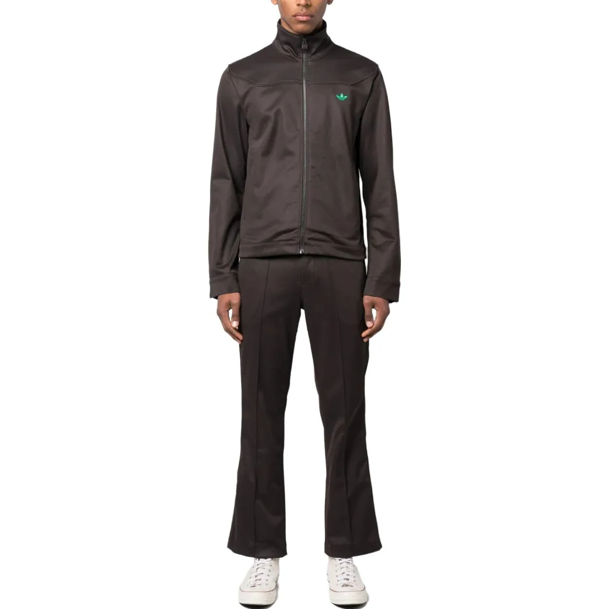 Брюки клеш от Wales Bonner Adidas Originals, Umber — фото 4