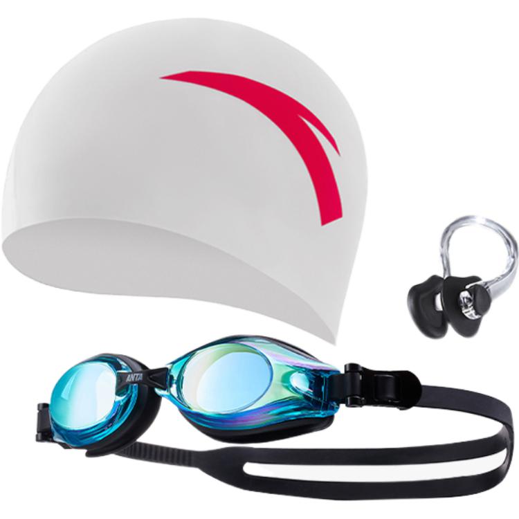 

Комплекты для плавания из силикона, поликарбоната и нейлона, унисекс ANTA, белый/черный/ярко-синий