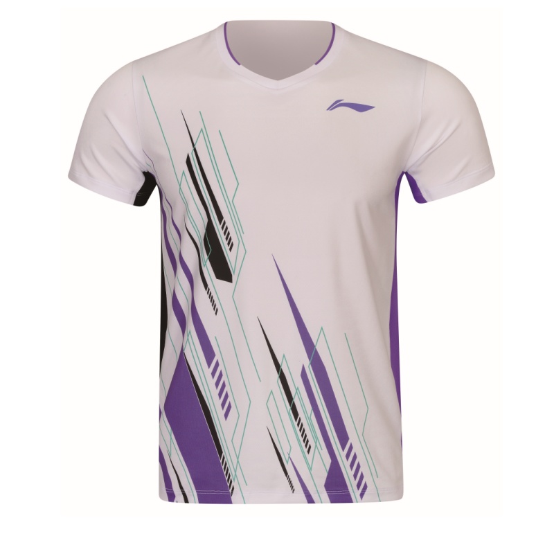 

Футболка для бадминтона Li-Ning Badminton Collection Unisex White
