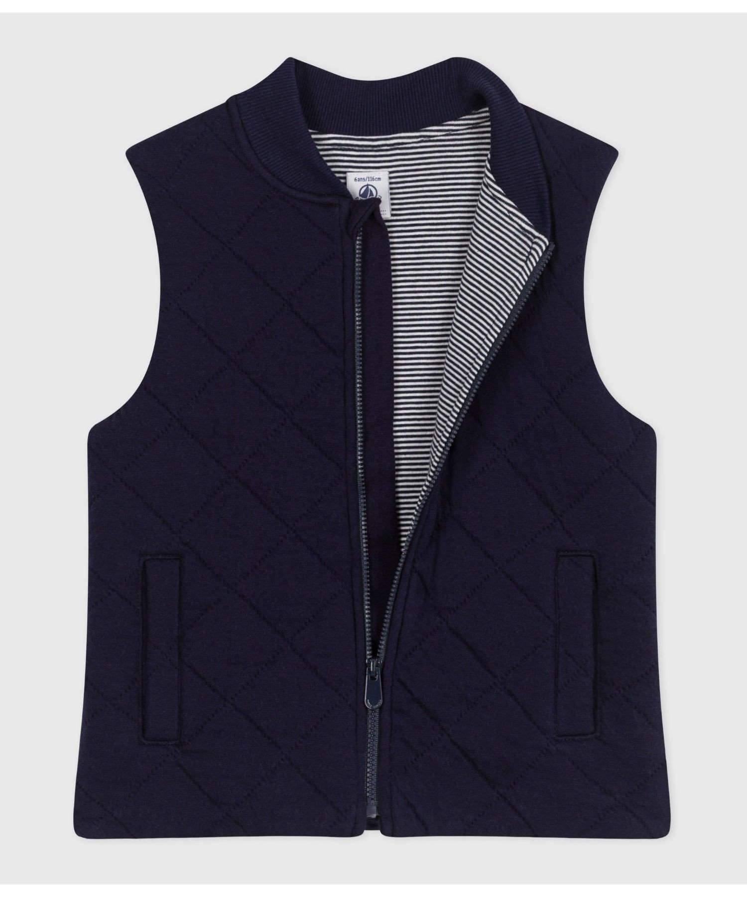 Стеганый жилет Petit Bateau, blue — фото 4