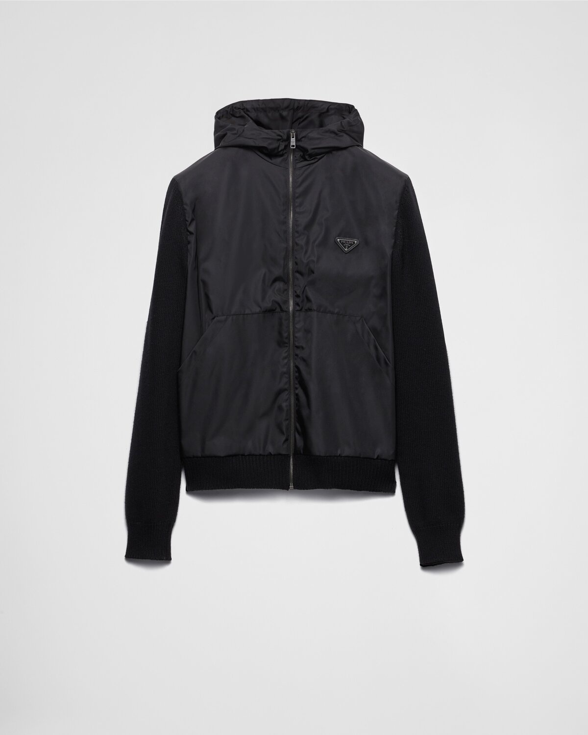 

Кардиган из кашемира и шерсти Prada, черный