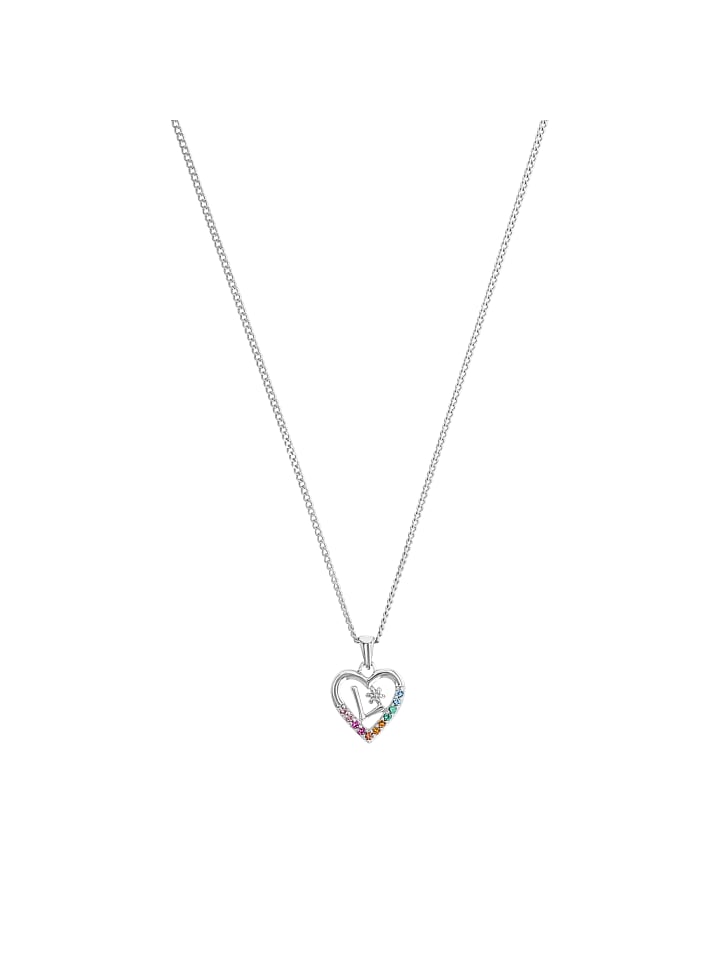 

Prinzessin Lillifee Колье с подвеской, серебро 925 пробы, родированное в многоцветном исполнении