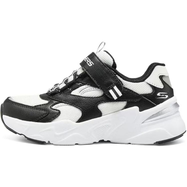 

Skechers Kids Детские кроссовки SKECHERS GIRLS с противоскользящим износостойким низким верхом, цвет черный/белый