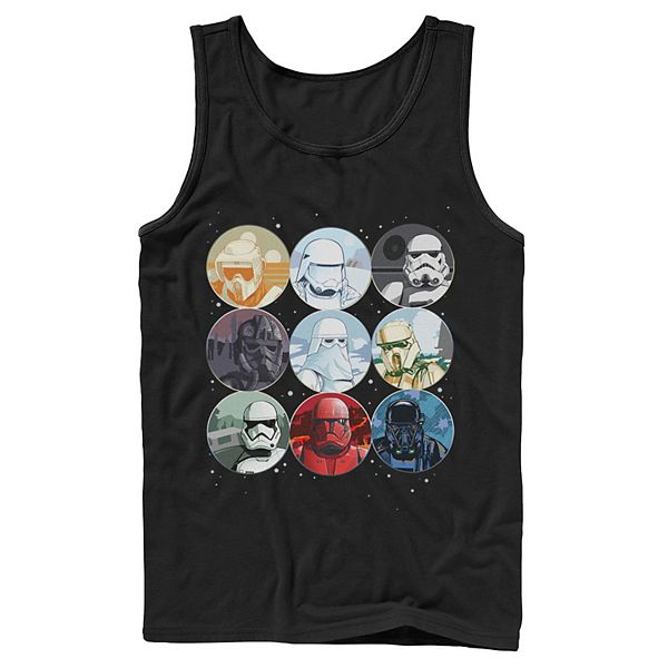 

Мужская футболка Star Wars Trooper Helmet Grid Licensed Character