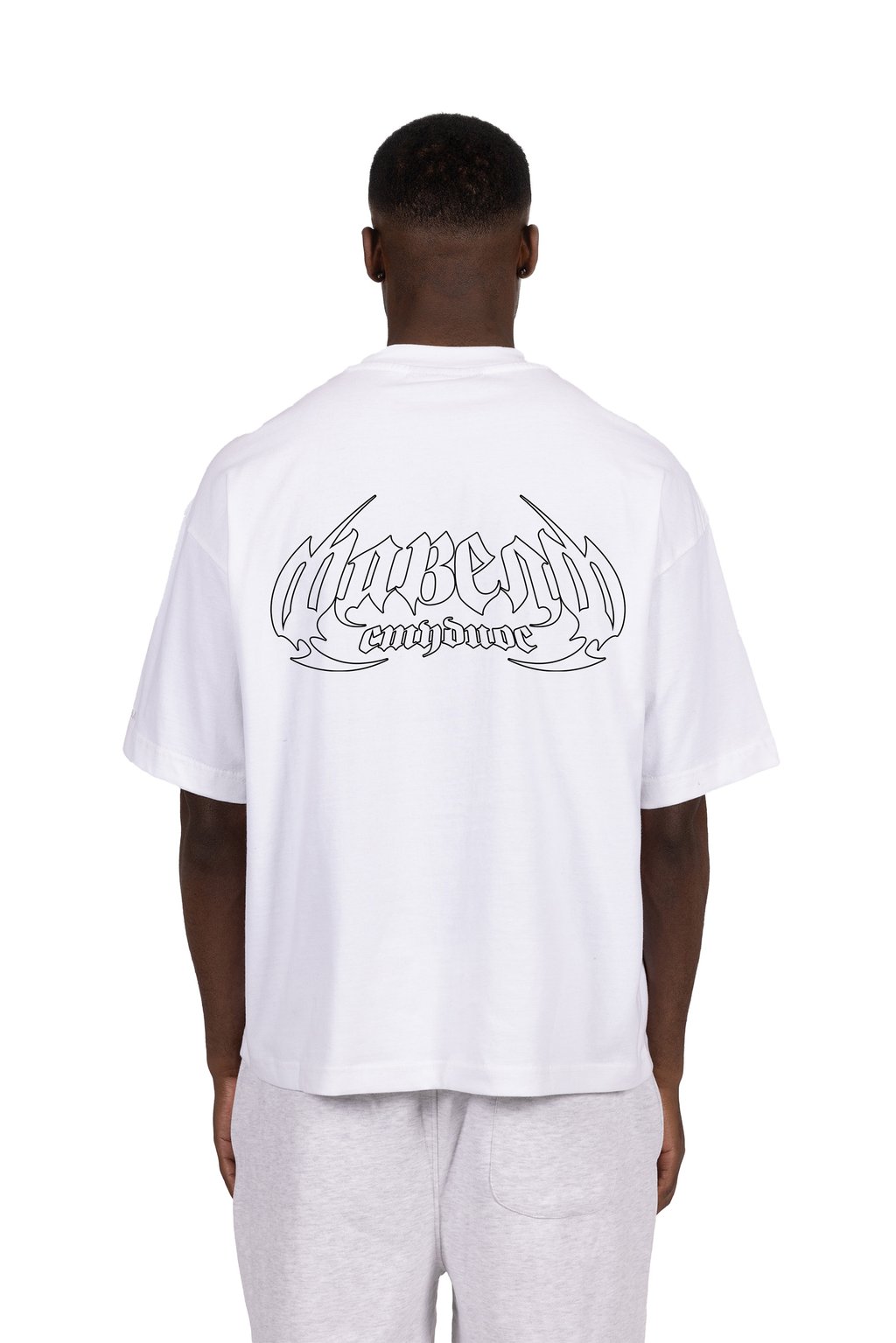 

Футболка с принтом CYRILLIC OUT UNISEX FAVELA, белый