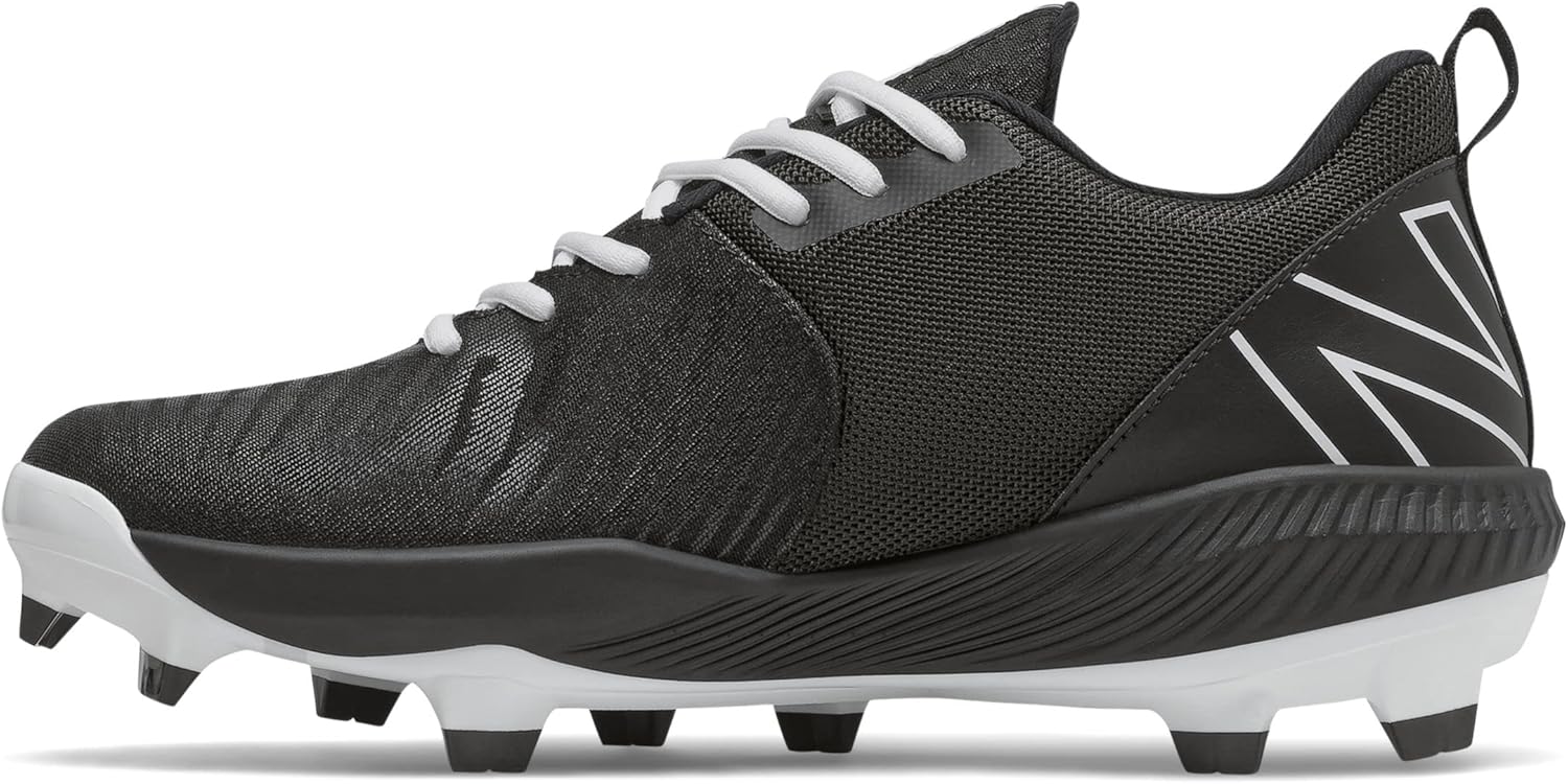 Бейсбольные бутсы New Balance Men's Fuelcell 4040 V6, белый/черный — фото 3