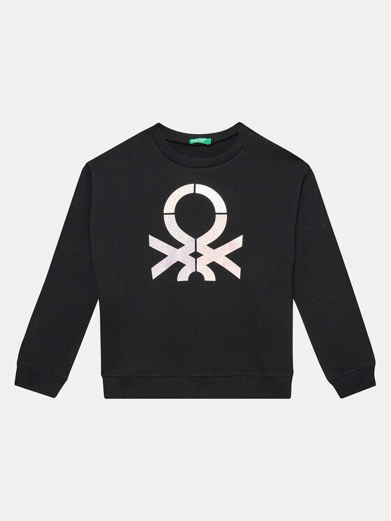 

Толстовка regular fit United Colors Of Benetton, черный