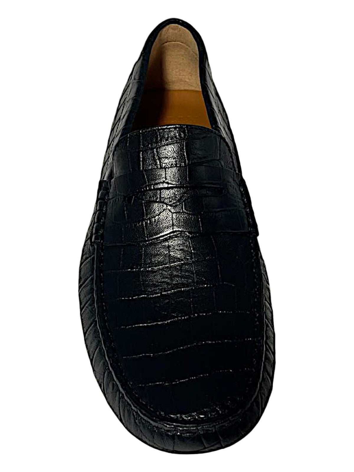 Bally Dreamer 6301195 Мужские черные тисненые кожаные лоферы — фото 3