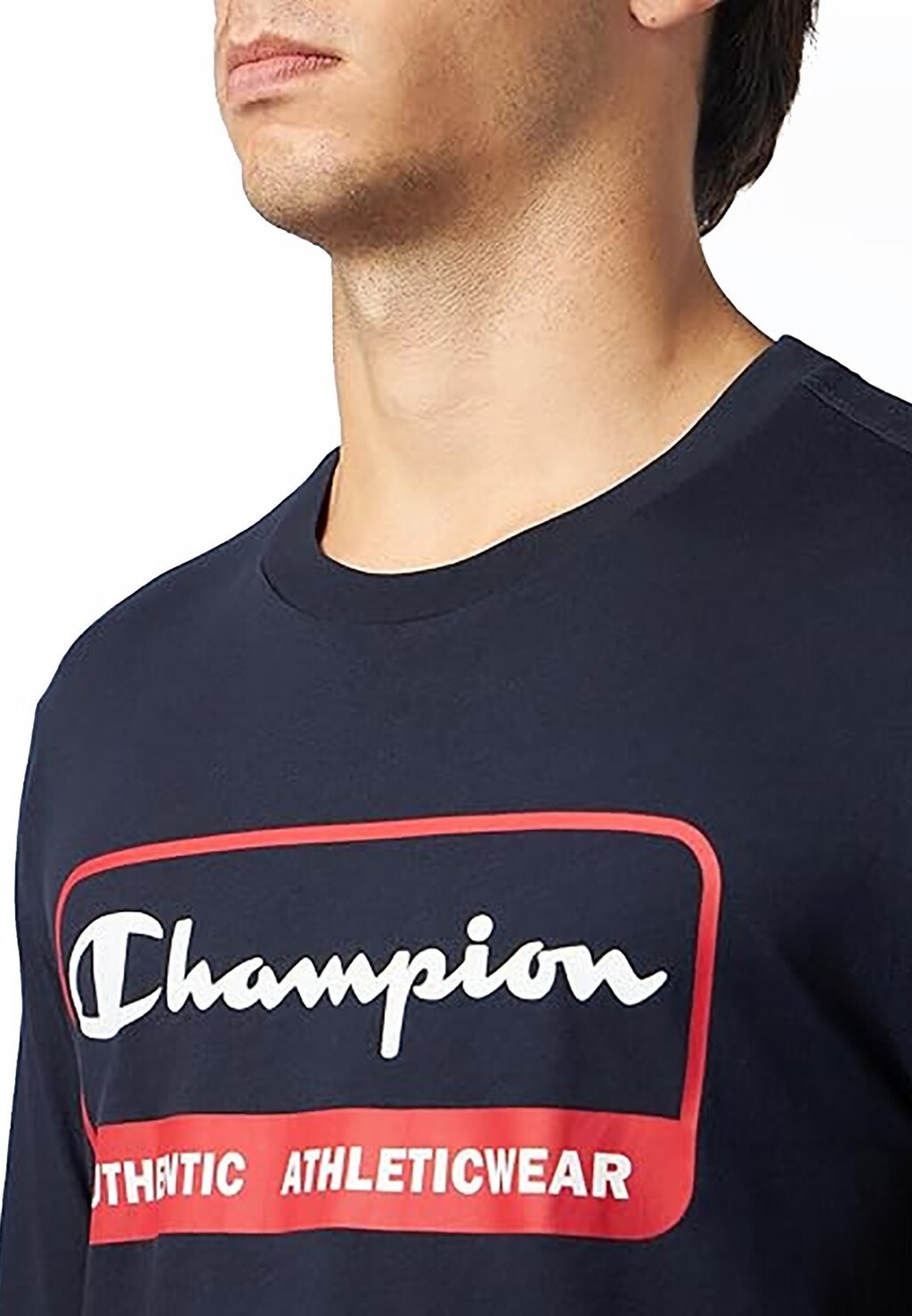 

Футболка с длинным рукавом Champion, темно-синий