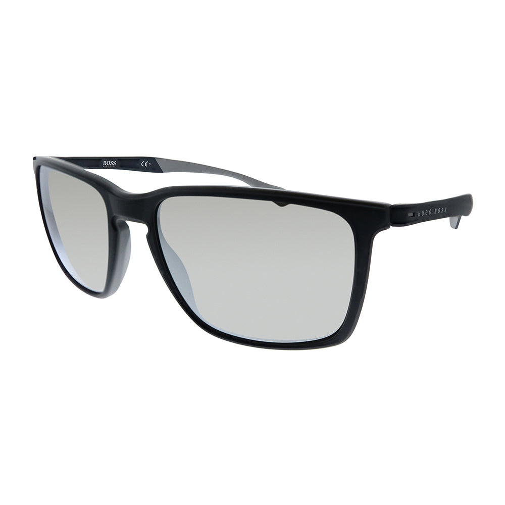 

Солнцезащитные очки Hugo Boss BOSS 1114/S O6W 57 мм унисекс прямоугольной формы, черный