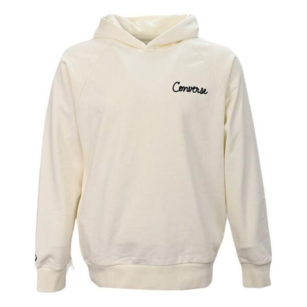 

Толстовка raglan elevated hoodie 'beige' Converse, бежевый