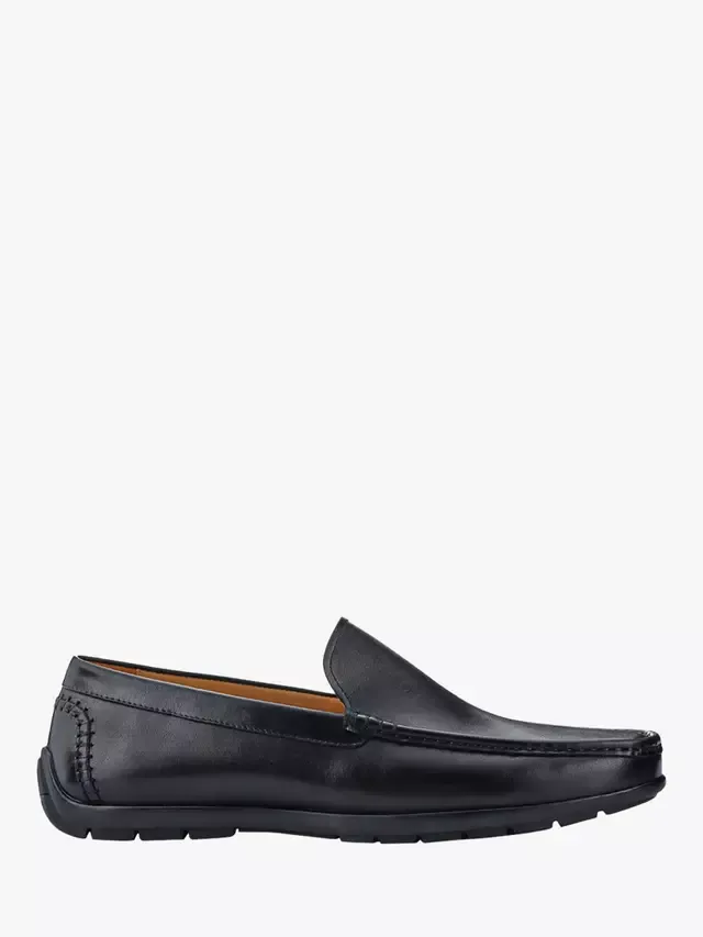 Мокасины Rawston Wide Fit из кожи Jones Bootmaker, Black