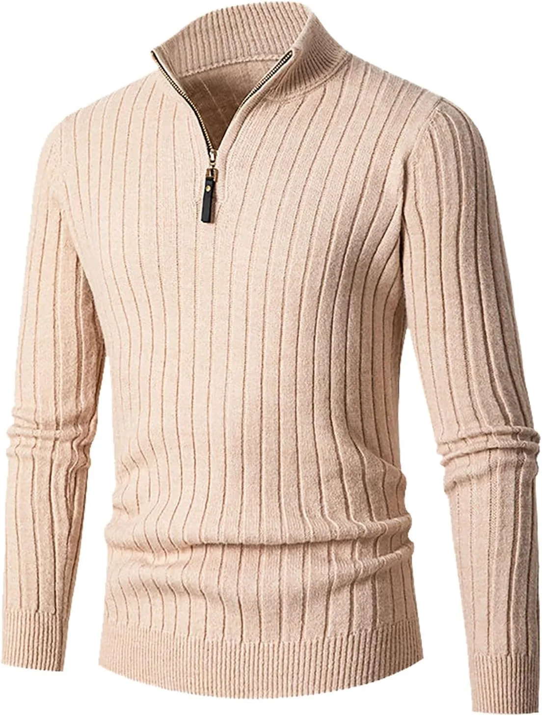 

Свитер-поло Muscularfit мужской Slim Fit с застежкой на четверть