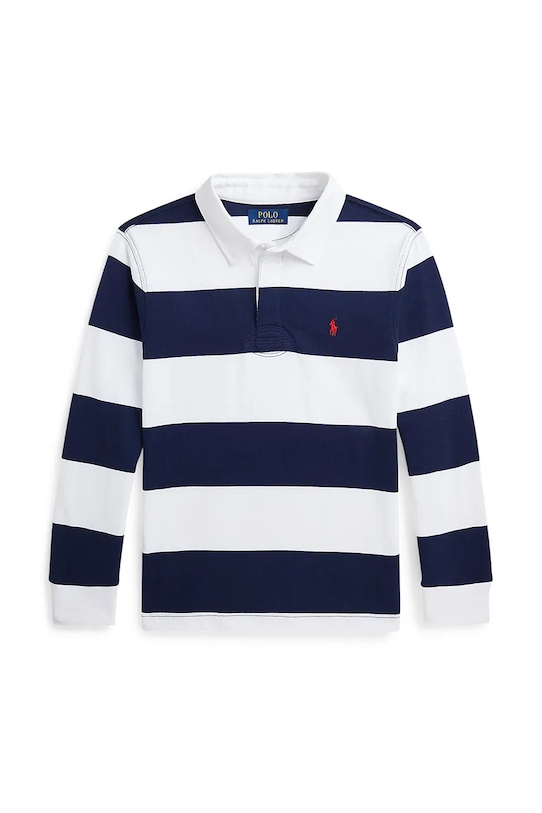 Детская хлопковая водолазка Polo Ralph Lauren, темно-синий — фото 2