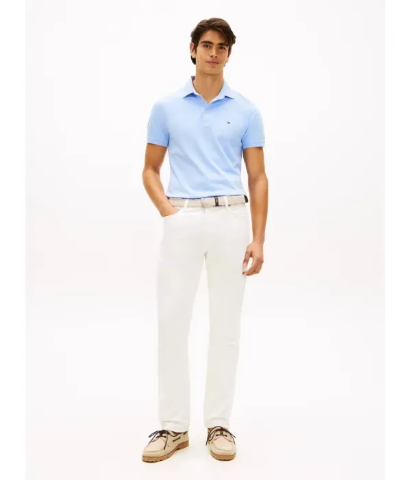 Джинсы Дентон straight fit Tommy Hilfiger, белый — фото 2