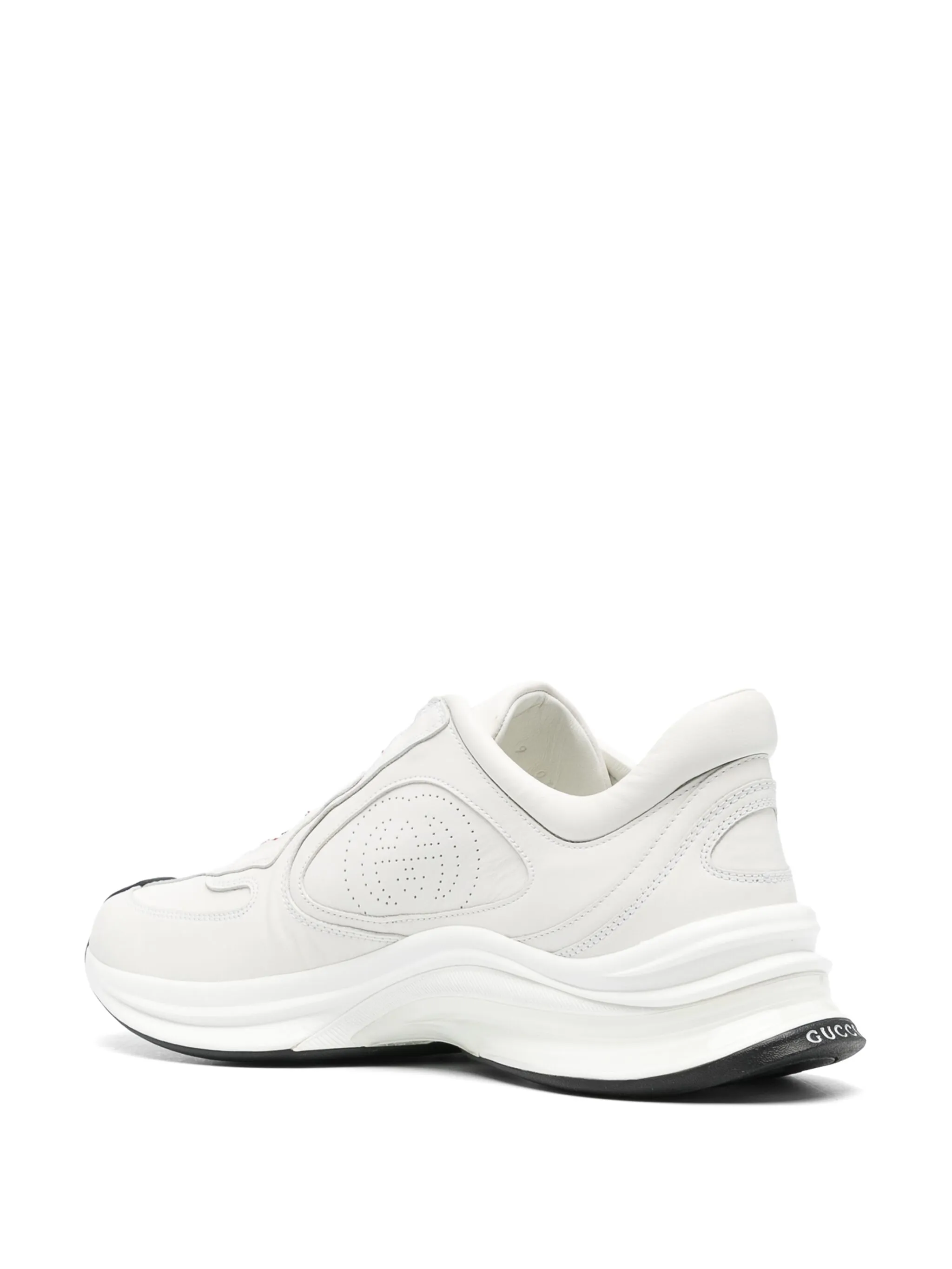 Кроссовки Run Gucci, белый — фото 3