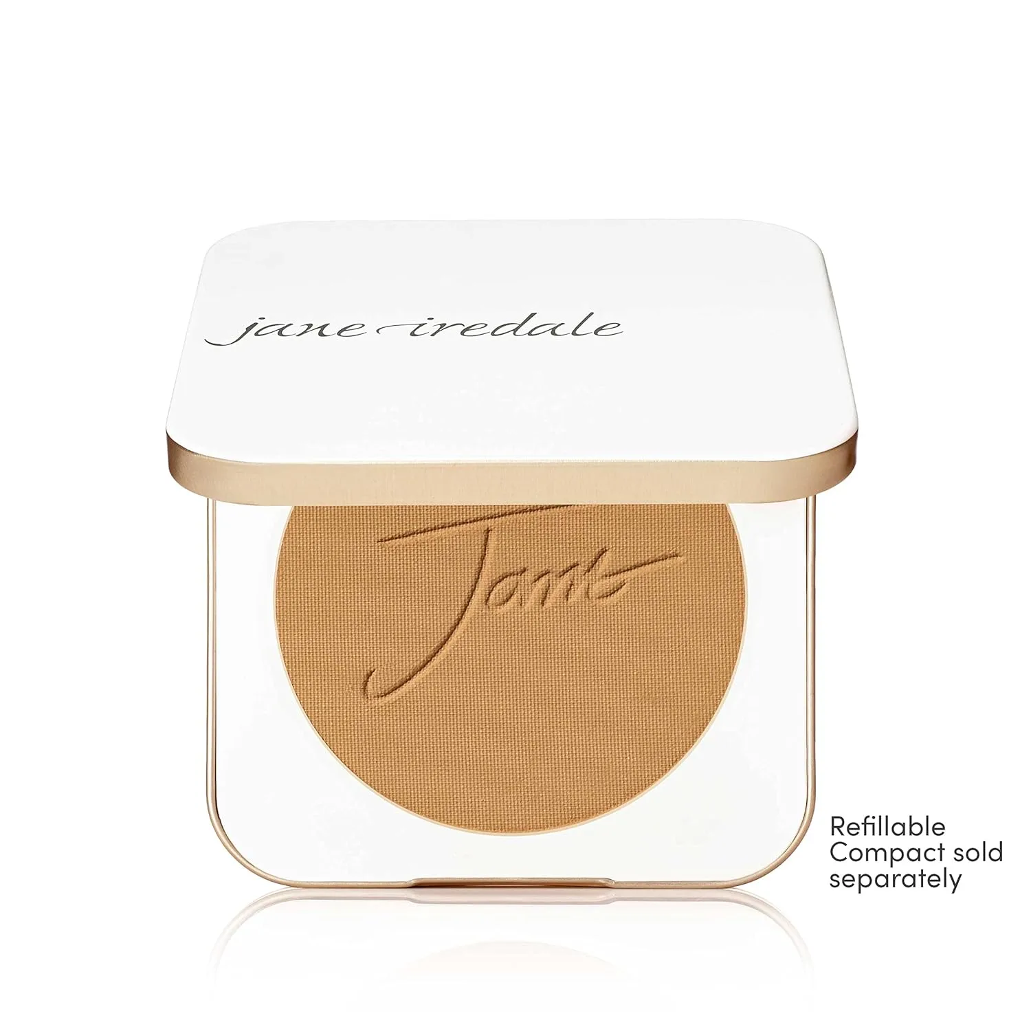 Набор многоразовых компактных пудр Jane Iredale PurePressed Base Mineral Foundation | Полуматовая прессованная пудра с SPF | Без талька, веганский продукт, не тестируется на животных, Autumn — фото 3