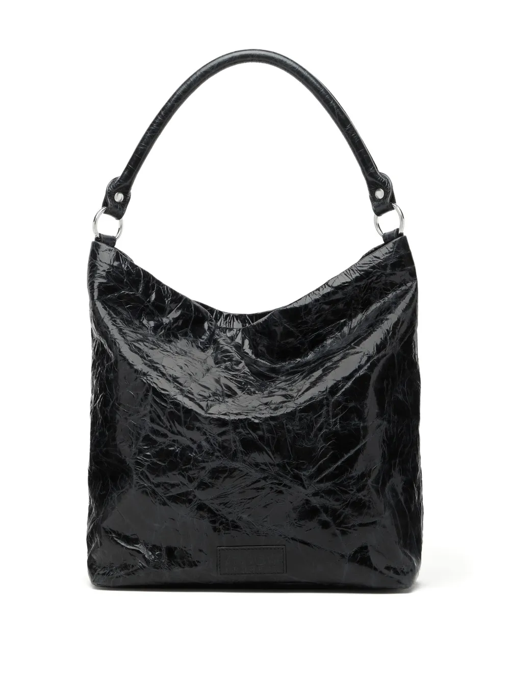 

Сумка-тоут с застежкой MM6 Maison Margiela, черный