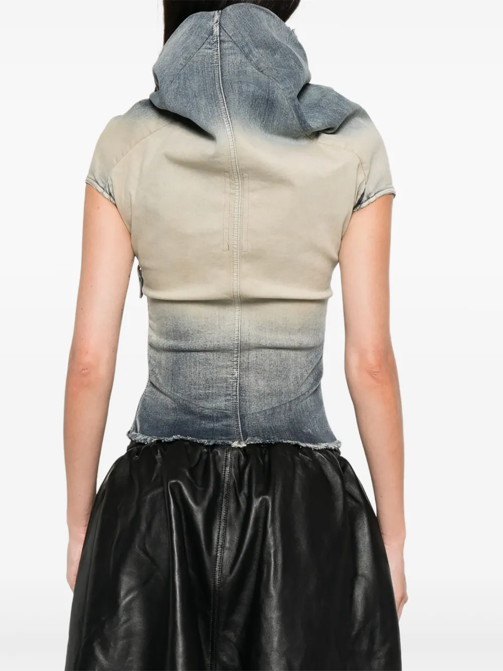 Джинсовый топ Rick Owens, синий — фото 4