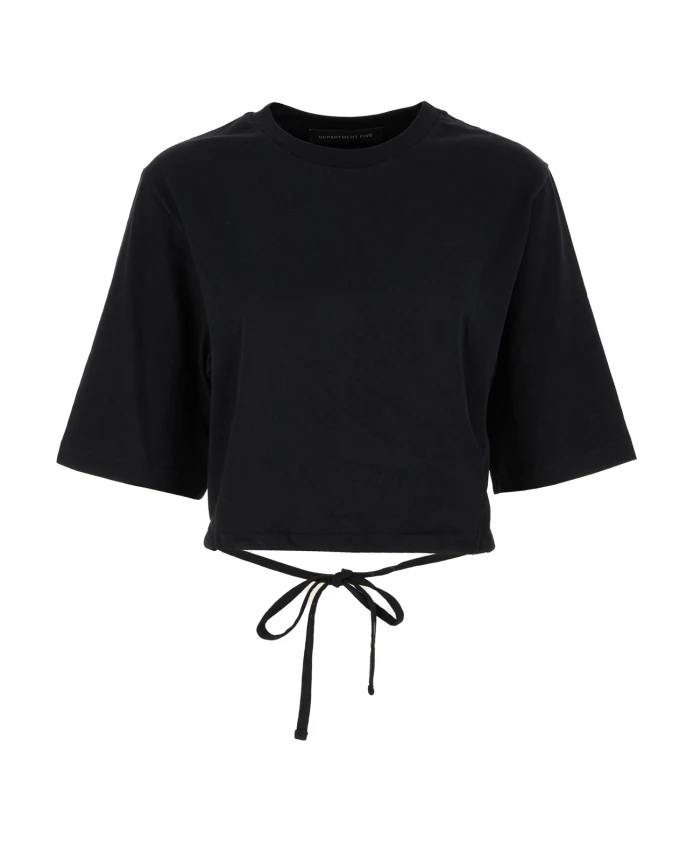 

Повседневная хлопковая футболка для мужчин Department Five, черный