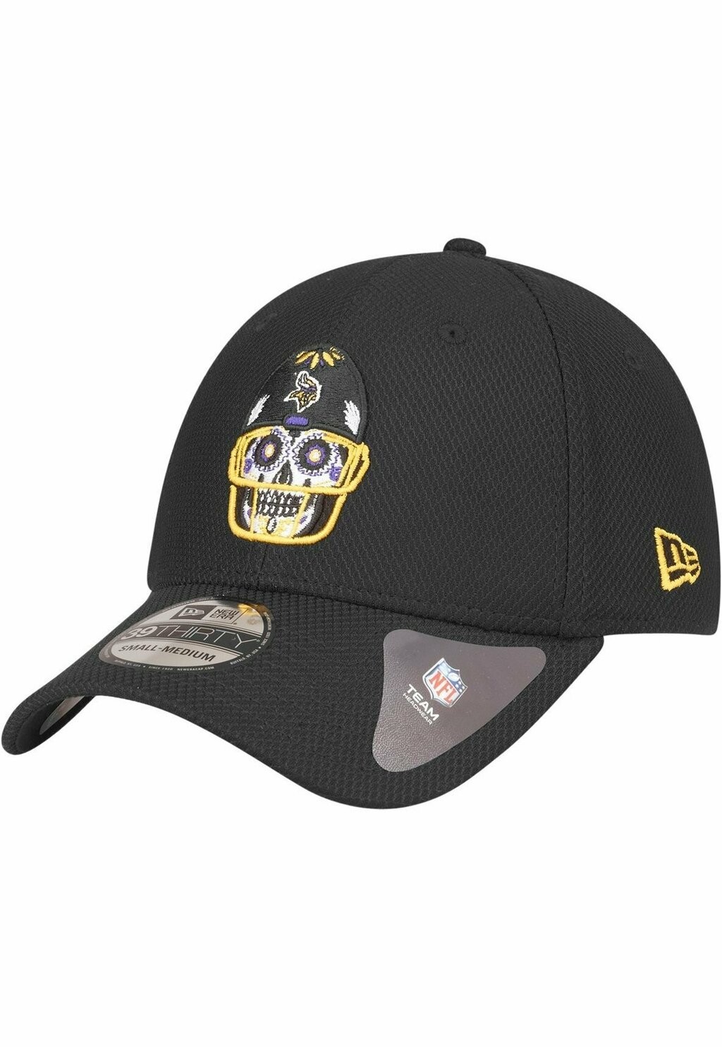 

Бейсболка THIRTY STRETCHFIT DIAMOND NFL SUGAR SKULL New Era, цвет minnesota vikings