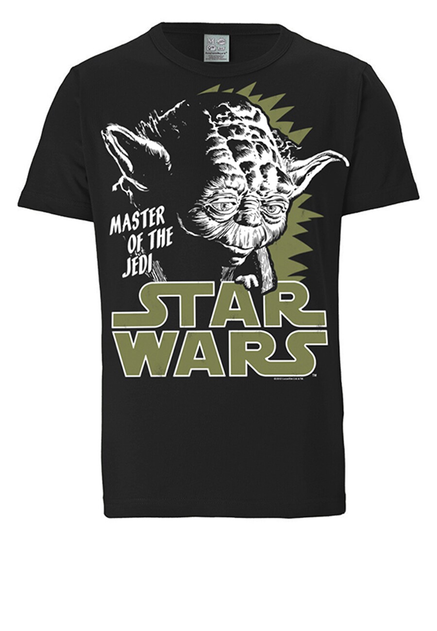 

Футболка LOGOSHIRT Shirt Star Wars - Yoda, черный