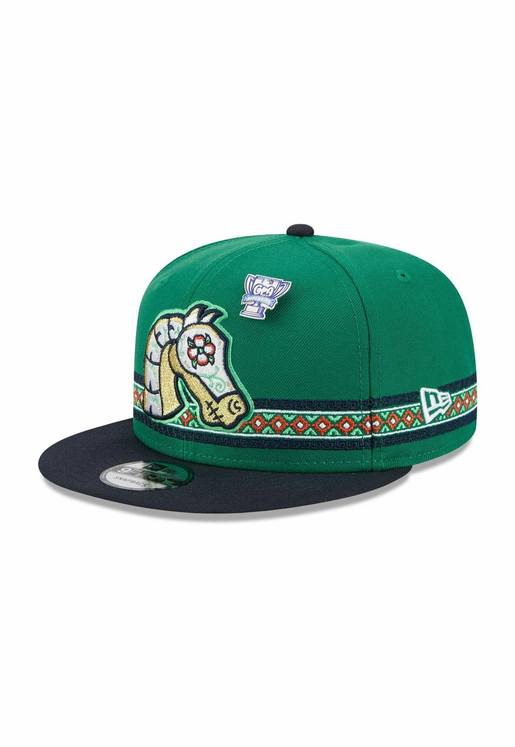 

Бейсболка 9FIFTY MILB COPA CHARLOTTE KNIGHTS New Era, темно-зеленый